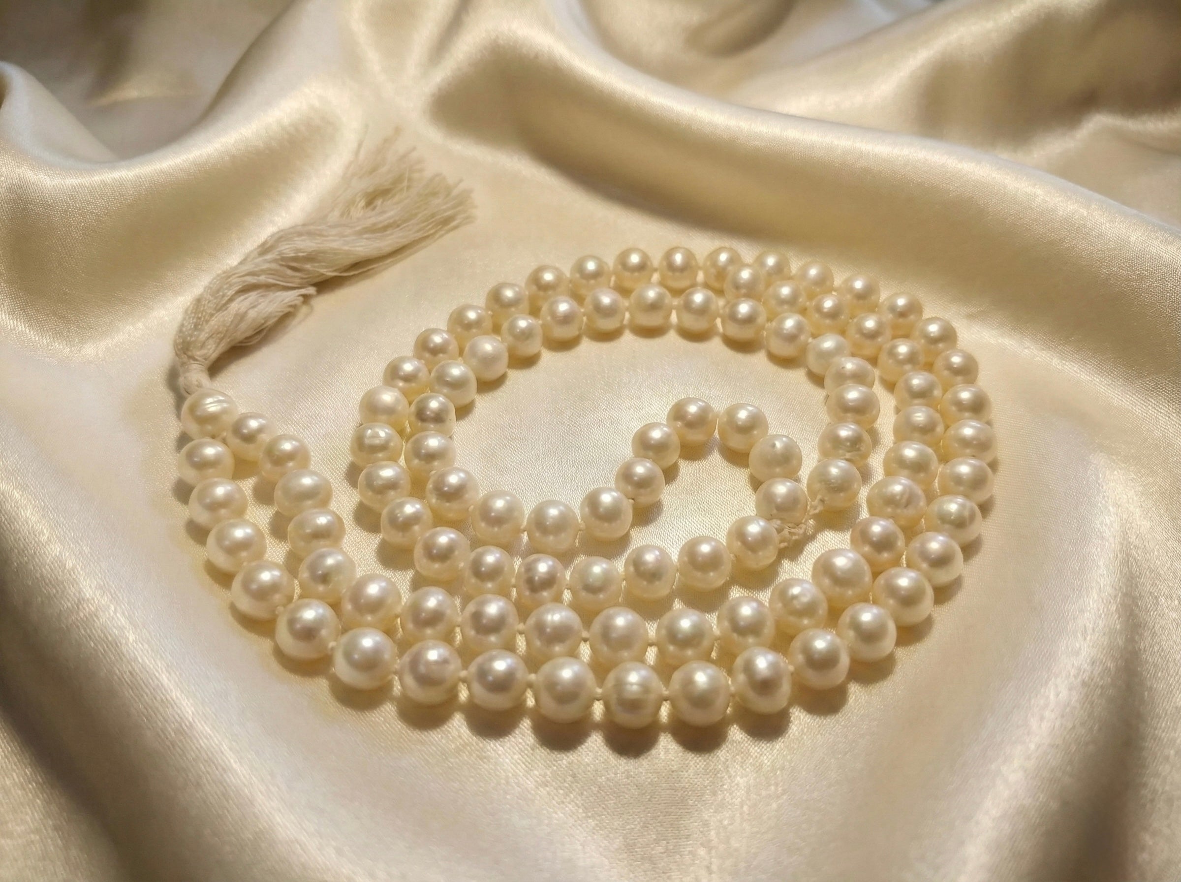Chandra Siddh Freshwater Pearl Mala