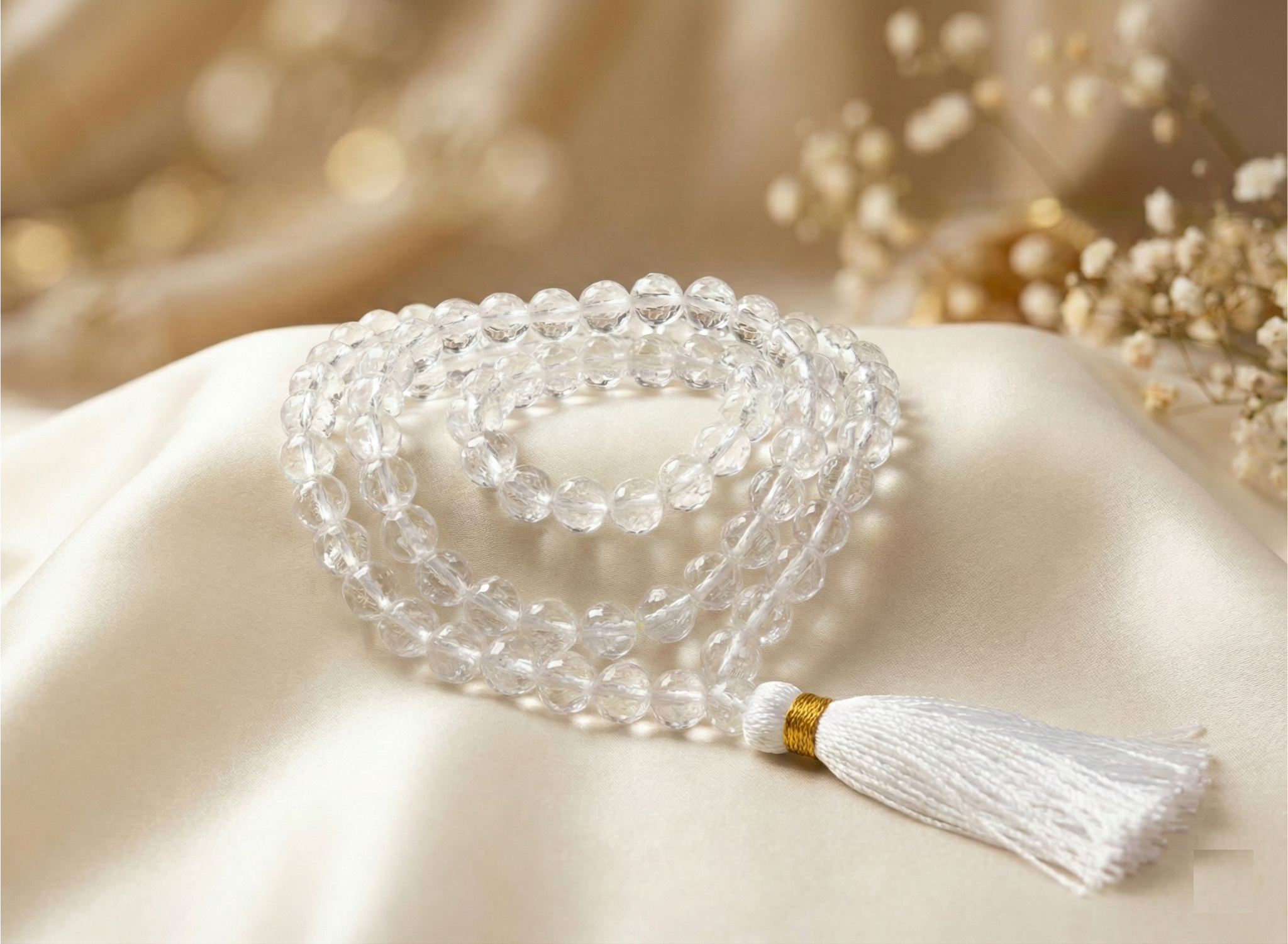 PURE Siddh/Abhimantrit Sphatik Mala