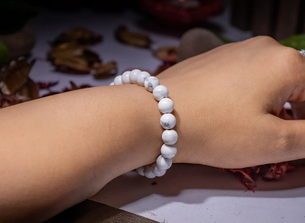 White Buffalo Crystal for Feminine Bracelet