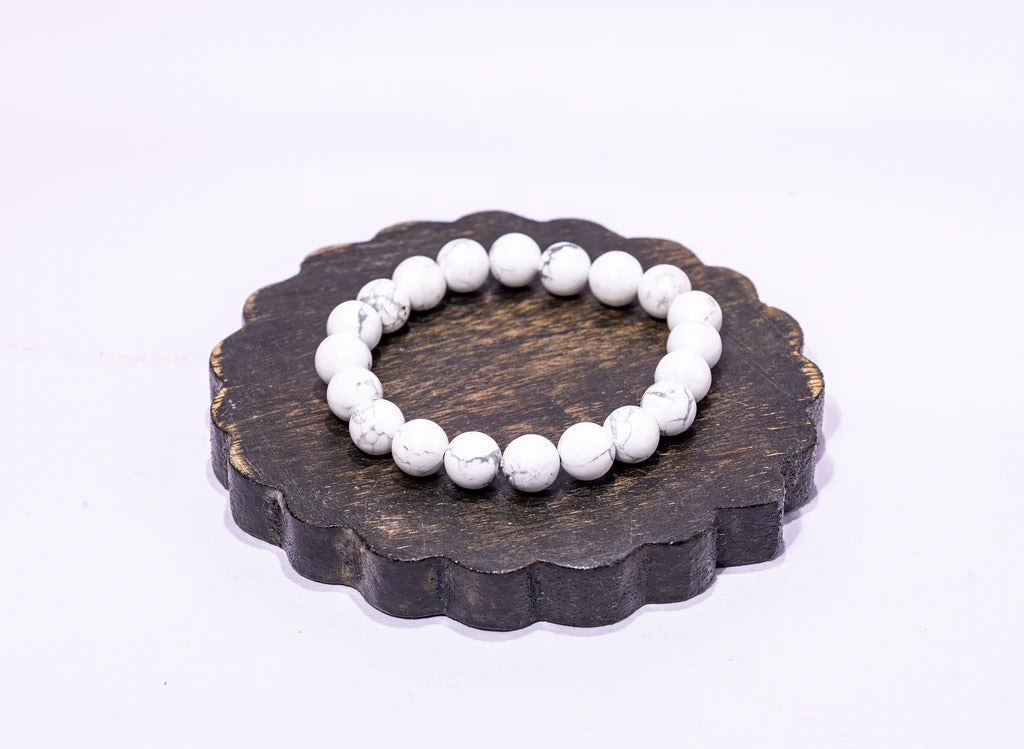 White Buffalo Crystal for Feminine Bracelet