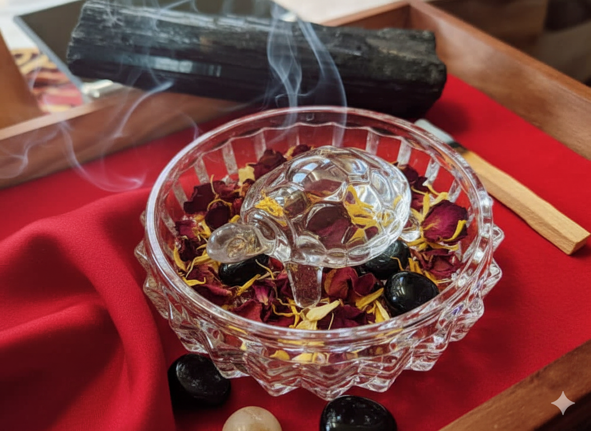 Pure Crystal Turtle – Dhanteras Special for Prosperity & Good Fortune