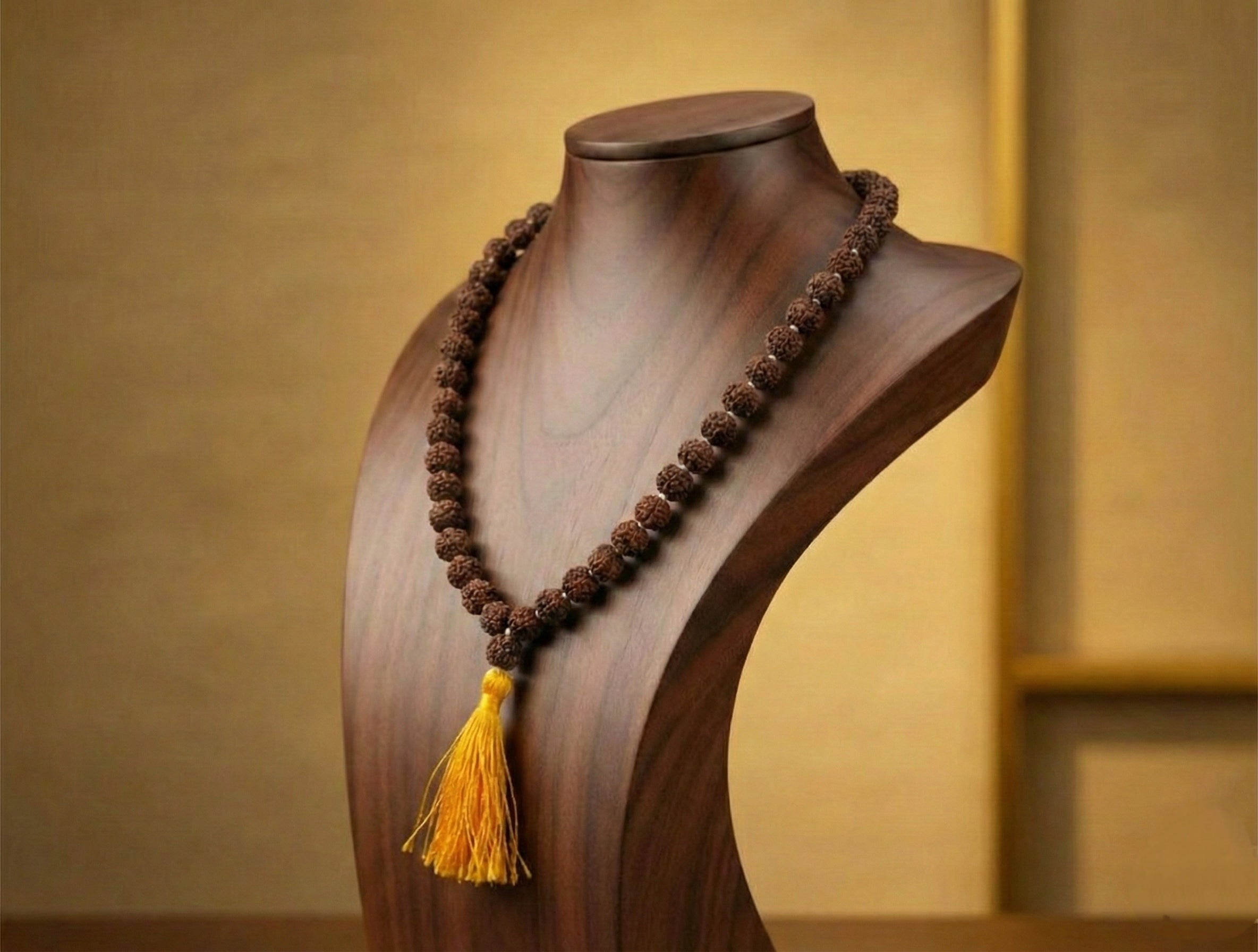 Pure Panchmukhi indonesian Rudraksha Jaap Mala