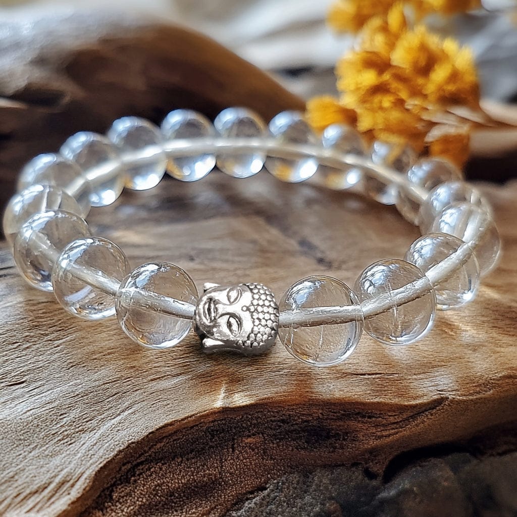 Pure Magical Stylish Alpian Crystal Billaur Mani (Sphatik) Kavach