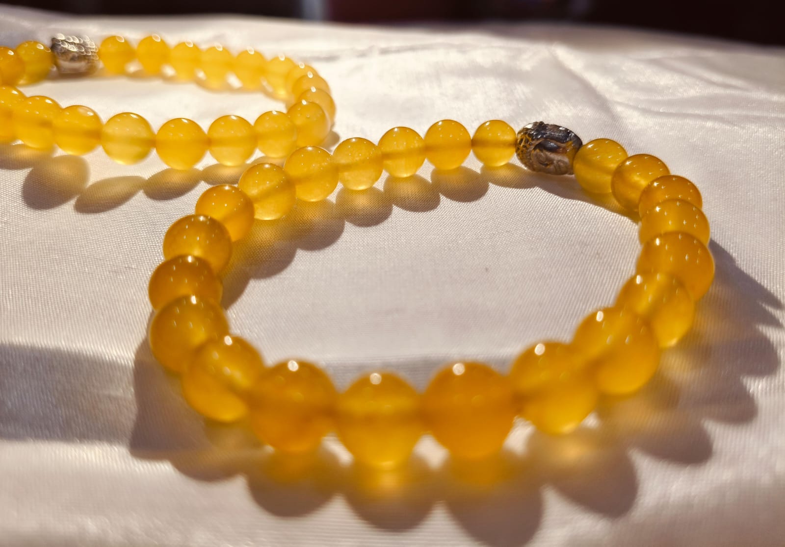 Pure Pukhraj (Citrine) Bracelet Kavach for Girls & Women — Beauty, Love, Marriage & Good Luck