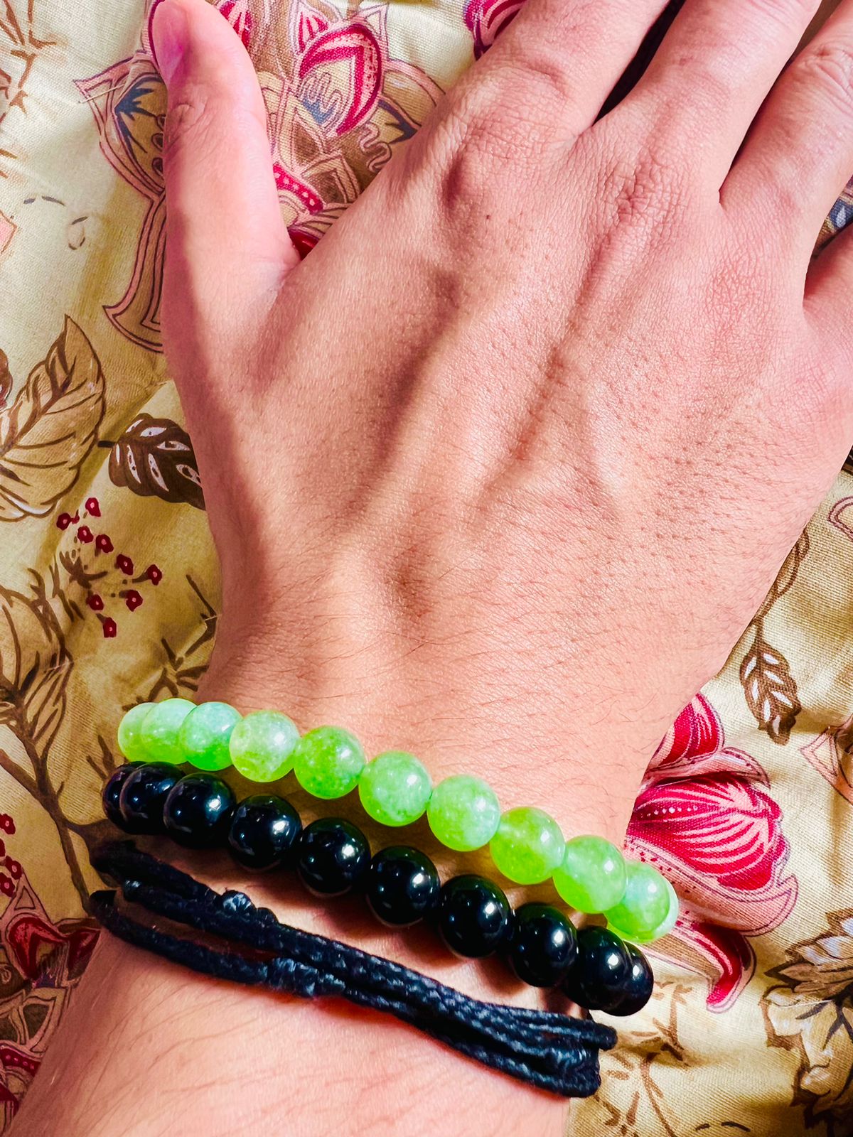 Abhimantrit Green Aventurine Bracelet – Stone of Opportunity & Luck