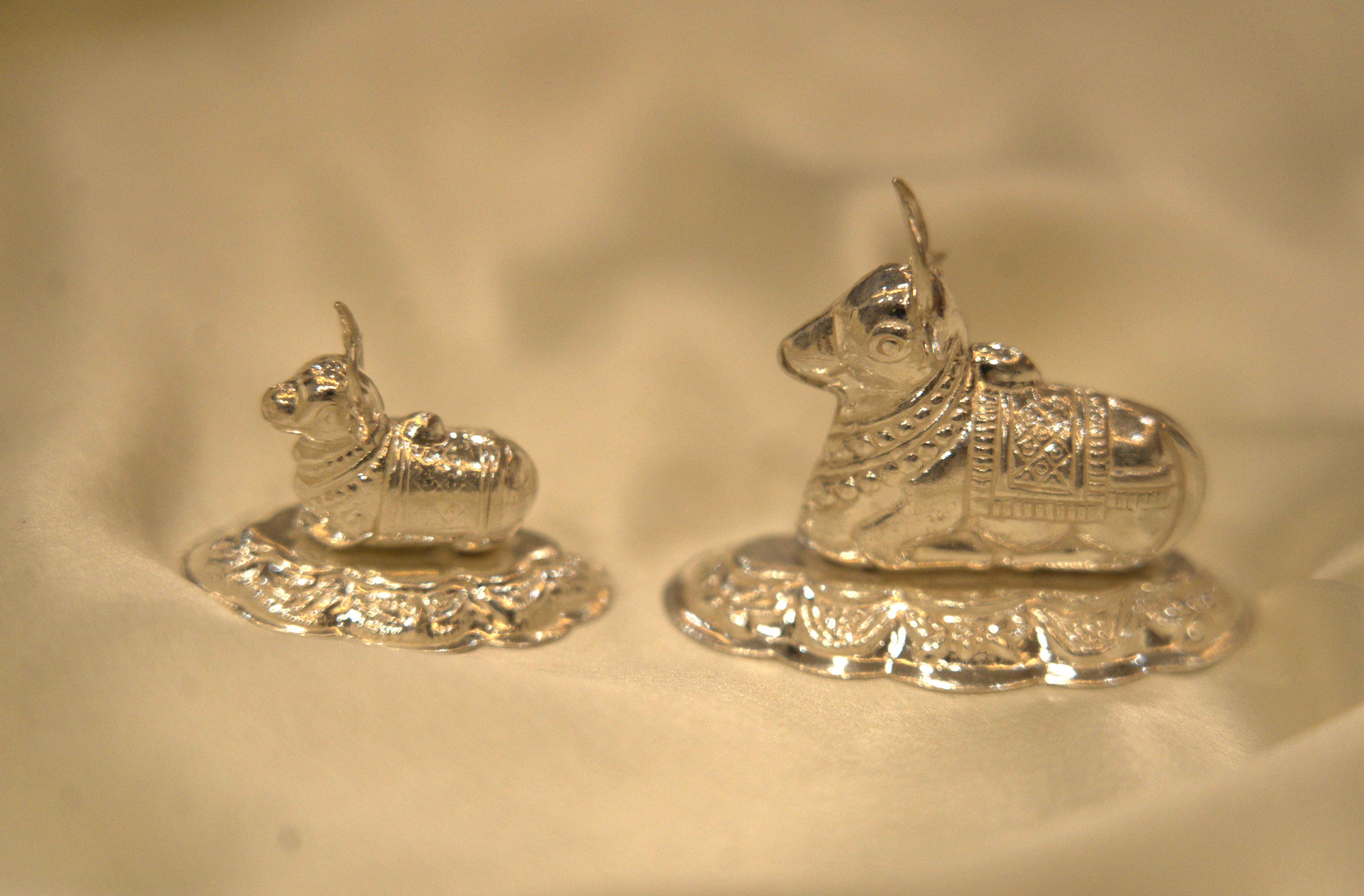 Chandi Nandi Ji (99% Pure Malaysian Silver | Energised)