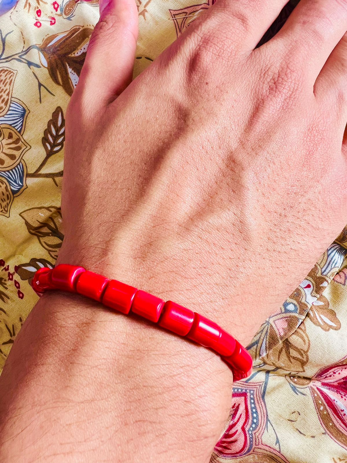 Abhimantrit Moonga Bracelet (मूंगा कंगन) – Energised for Powerful Mangal Remedies