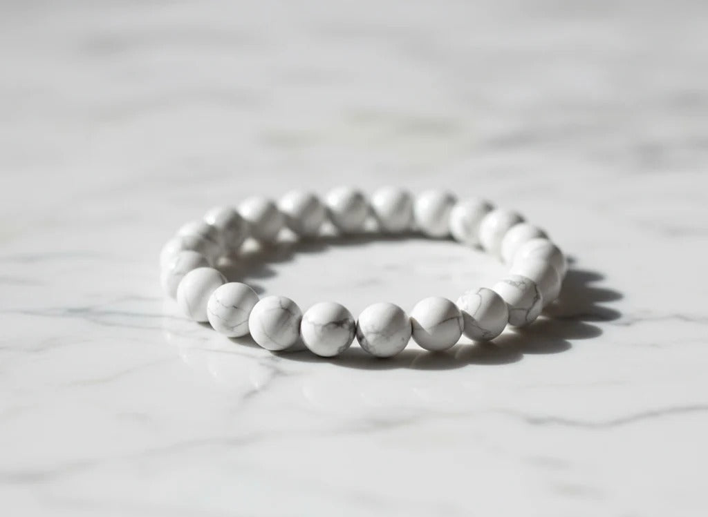 White Buffalo Crystal for Feminine Bracelet